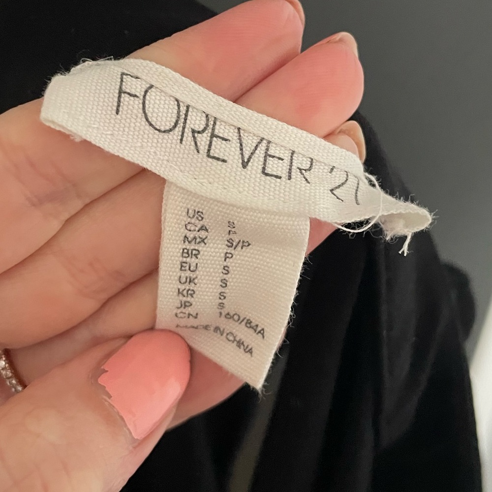 Forever 21 Houndstooth Shift Dress - Size Small - Picture 2 of 3